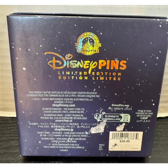 NEW IN BOX! Disney Parks Wish Asha Silver Frame Limited Edition Pin - Picture 3 of 4